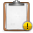 Clipboard, Alert Icon