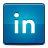 Linkedin, linked, Social DarkCyan icon