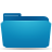 Blue, Folder LightSeaGreen icon