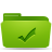 Folder, green, todos Icon
