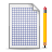 Pen, plaid, document Icon