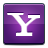 Messenger, yahoo, Social DarkSlateBlue icon