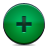 Add, green, button Icon