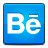 Social, Behance DodgerBlue icon