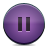 button, violet, Pause Icon