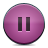 pink, button, Pause Icon