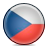 Czech, flag, republic Tomato icon