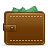 wallet, Bill SaddleBrown icon