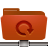 red, backup, Remote, Folder Firebrick icon
