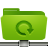 backup, green, Remote, Folder Icon
