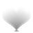 Empty, Heart DarkGray icon