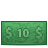 Money SeaGreen icon