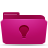 Idea, pink, Folder Icon