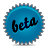 splash, beta, Blue DarkCyan icon