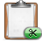 Clipboard, Cut Icon