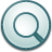 glass, magnifying WhiteSmoke icon