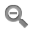 zoom, out Gray icon