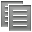 Copy, selected Gray icon