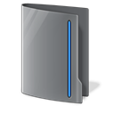 Closed, Folder Black icon