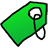 Label LimeGreen icon