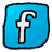 Facebook DarkTurquoise icon