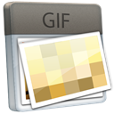 Gif, File DimGray icon