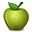 Apple, green DarkOliveGreen icon