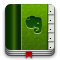 Alt, Evernote DarkOliveGreen icon