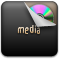 media DarkSlateGray icon