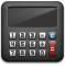 Alt, calculator DarkSlateGray icon