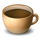 original, coffeecup Black icon