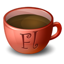 Coffee, Flash Black icon