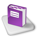 onenote, Ms, Color Black icon