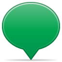 Balloon, Social SeaGreen icon