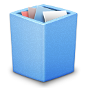 Full, Trash CornflowerBlue icon