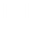 Display, mac, inv Black icon