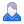user, Blue RoyalBlue icon