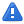Alert, triangle, Blue Icon