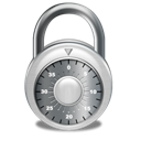 Lock Black icon