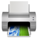 printer Gainsboro icon