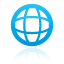 web DeepSkyBlue icon