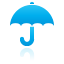 Umbrella Black icon