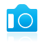 Camera DeepSkyBlue icon