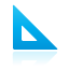 triangle, ruler Icon