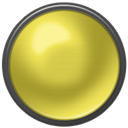 button, yellow, yellow on DarkKhaki icon