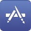 App store SteelBlue icon