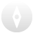 compass WhiteSmoke icon