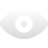 Eye, inv WhiteSmoke icon