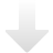 Arrow, Bottom Gainsboro icon