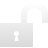 open, padlock Icon
